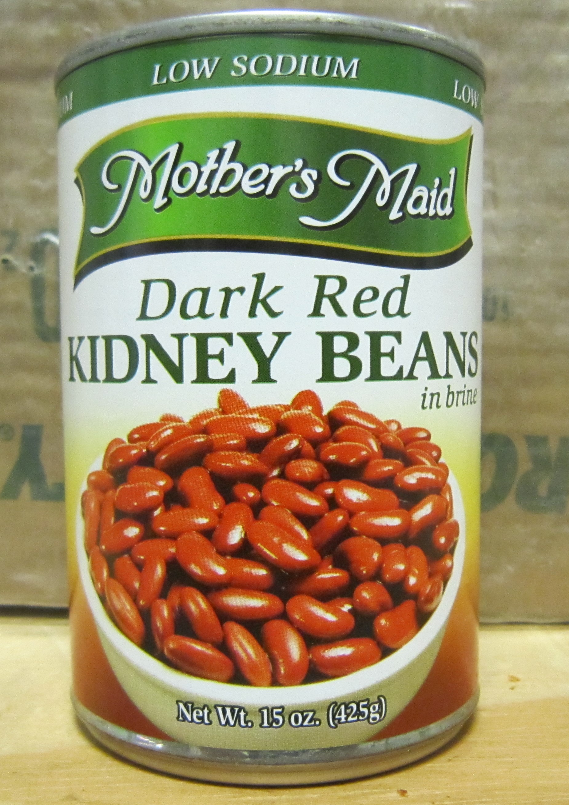 Canned Dark Red Kidney Beans